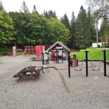 Bergspielplatz für Kinder in Bergen