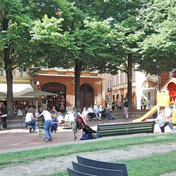 Spielplatz Place St. Georges Toulouse