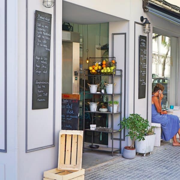 Santina Palma de Mallorca kinderfreundliches Cafe mit vielen gesunden Gerichten