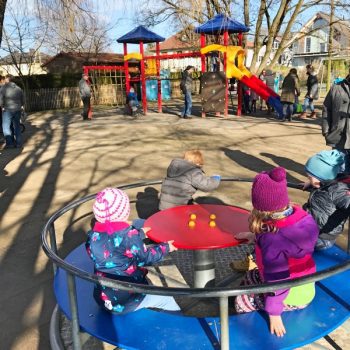 Spielplatz in Herrschen am Ammersee, Ausflug mit Kind, Münchener Umland