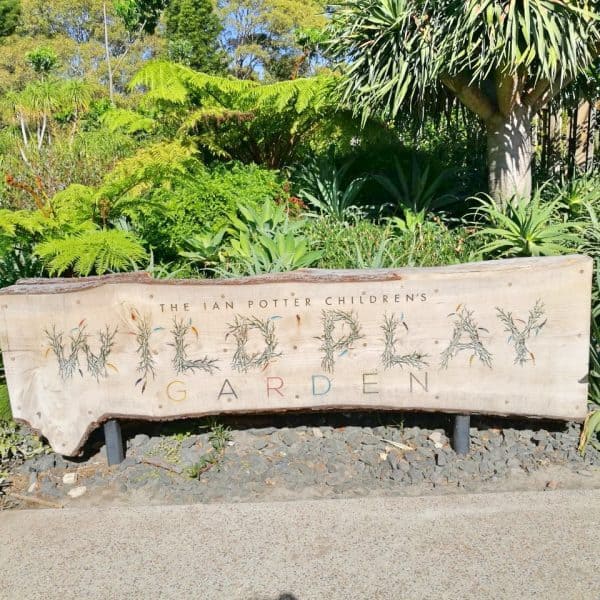 Wild play garden Autralia Sydney Sydney with children