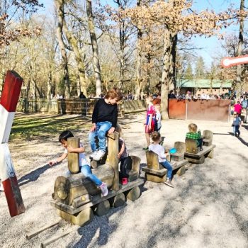 Kinderfreundlicher Biergarten Kugler Alm in München, child-friendly beer Garden in Munich