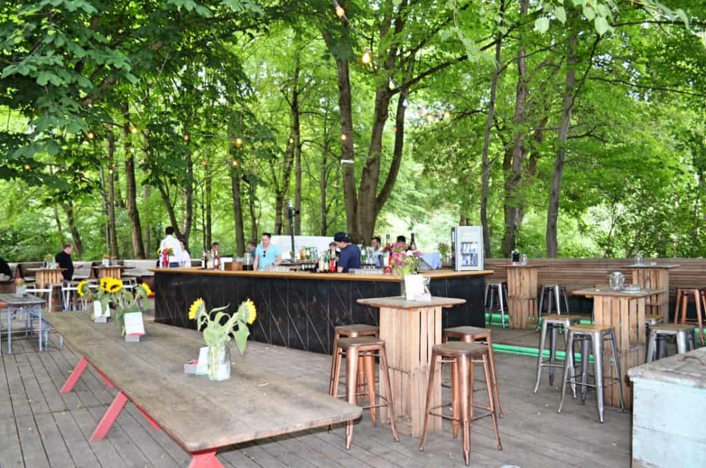 Bar am See im Englischen Garten Biergarten mit Spielplatz in München, recommended by the urban kids