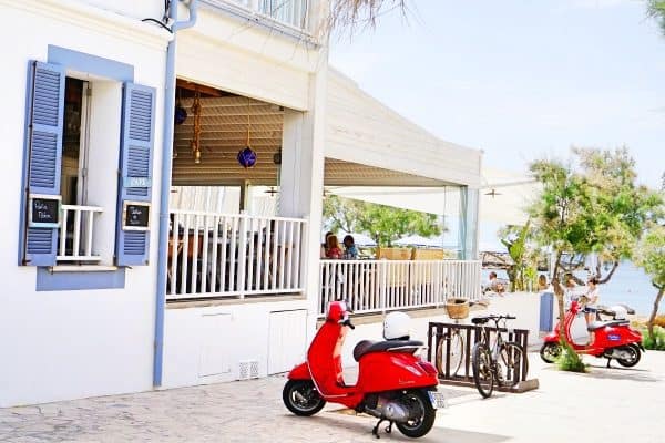 Cassai beach house in Colonia de Sant Jordi, Mallorca, kinderfreundliches Restaurant direkt am Strand