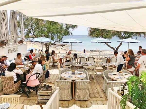 Cassai beach house in Colonia de Sant Jordi, Mallorca, kinderfreundliches Restaurant direkt am Strand