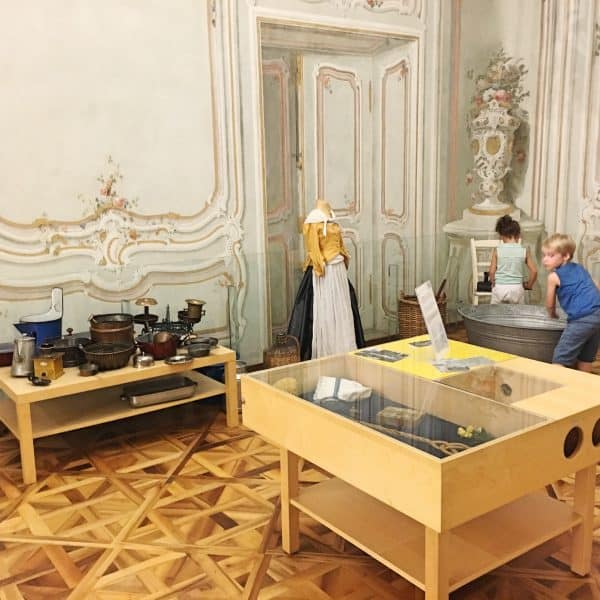 Kindermuseum im Schloss Schönbrunn Wien mit Kind kinderfreundliche Plätze für Familien