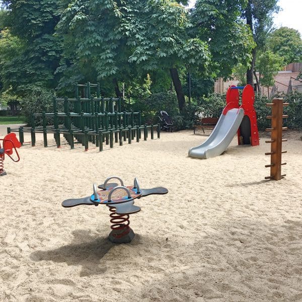 Parque el Retiro in Madrid mit Kindern - Spielplatz