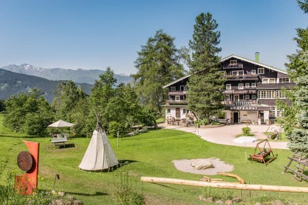Naturhotel Grafenast Familienurlaub mit Kindern in den Bergen