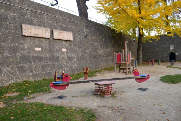 the urban kids Spielplatz in Salzburg Zauberflötenspielplatz