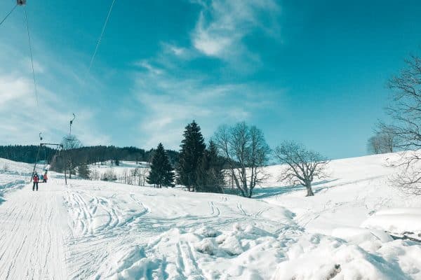 Skihang für Kinder; Übungshang für Kinder in Goldegg - Skifahren mit Kind
