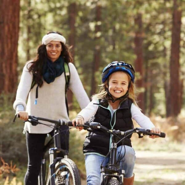 Sicheres Fahrradfahren mit Kindern