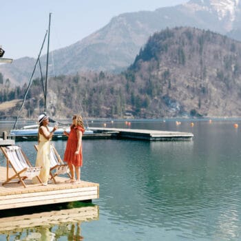 Reisetipps für Familien: Salzburger Land Urlaub mit Kindern in der schönen VILLA ALMA direkt am Wolfgangsee im Salzkammergut; Familienurlaub in Österreich - Tipps für Familien